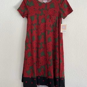LulaRoe Holiday Carly XS
